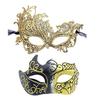 2 Pcs Couple Masquerade Masque Set for Men And Women