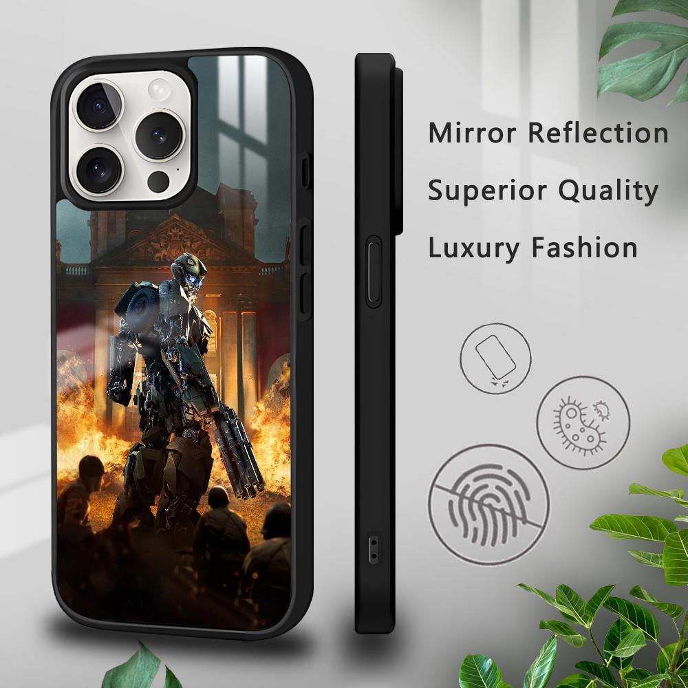 T-Transformers Autobot Phone Case For iPhone 16 15 14 13 12 11 Pro Xs Max Mini Plus Celulares Hard Funda