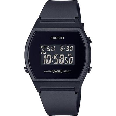 Casio Стандартные цифровые женские часы Casio BOX Overseas Model Black LW-204-1B [Товар]