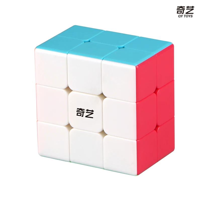[CubeFun] QiYi 133 233 232 shape shifting cuboid Magic Cube 1x3x3 2x2x3 2x3x3 1x2x3 Stickerless  Fidget Toys Cubo Magico Puzzle