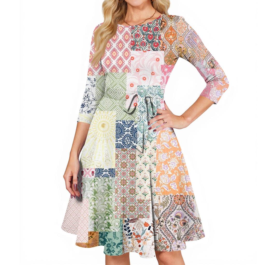 Женские коктейльные платья с рукавом 3/4, винтажное платье для гостьи на свадьбу