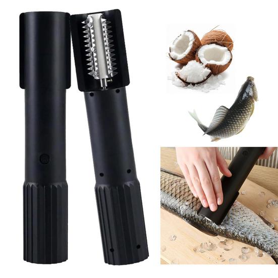 Машина для чистки чешуи рыбы Ручной скребок для рыбы Терка для кокоса Влагозащищенный дизайн Инструмент для чистки чешуи рыбы Машина для удаления чешуи рыбы