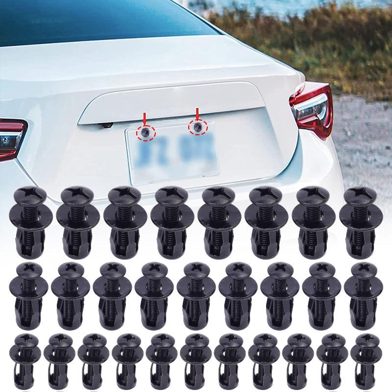 M4/M5/M6 Комплекты болтов-гаек-заклепок в форме лепестков, Расширяющиеся металлические гайки-заклепки, Автомобильные крепежные зажимы и крепежные элементы для номерного знака