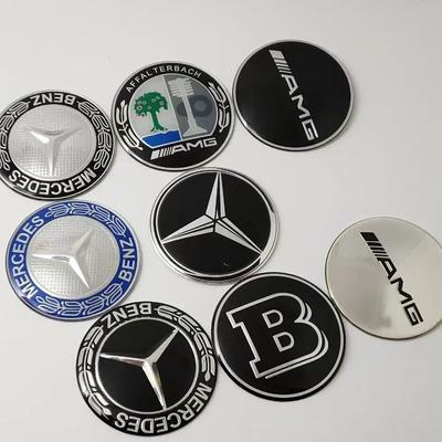 56мм 60мм 65мм 75мм Эмблема-наклейка на колпак ступицы колеса для Mercedes Benz W204 W205 W212 W213 W221 W177 W246 GLA GLC CLA A