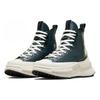 Converse Run Star Legacy Leather Comfortable High-Top Casual Shoes Unisex Sneakers Green A07940C