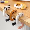 1pcs Portable Plastic Bag Cute Animal Hook for Hanging Decorative Table Purse Bag Hooks Wall Hanger Holder Handbag Hanger