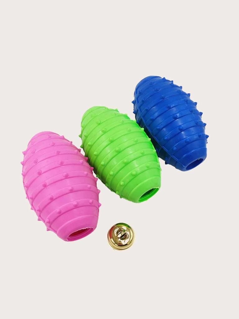 1pc-Dog Squeak Toy Virtually Indestructible Dog Toy Ball Chew Toy for Medium To Large Dogs