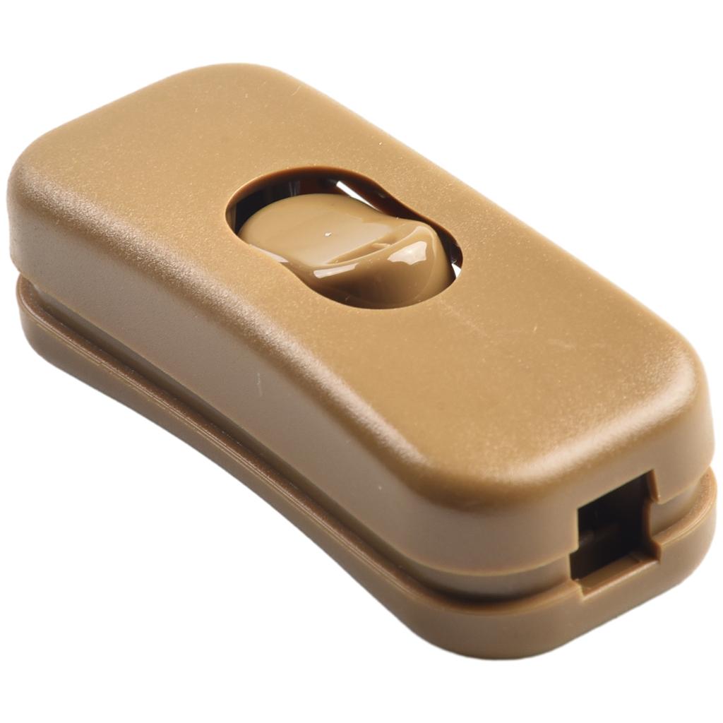 In Line Cord Switch Rocker Switch On/Off Lamp Control 303 Push Button Switch For Desk Lamp Floor Lamp