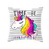 Creative Unicorn Decorative Pillowcase Cute Cartoon