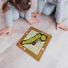 Настольная игра Гольф, Обучающая игрушка Деревянная Портативная Веселая Интерактивная Игра-головоломка Настольная игра