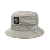 STONE ISLAND Полиэстеровая шляпа-панама с логотипом Мужские шляпы Серый 801599376-V0091