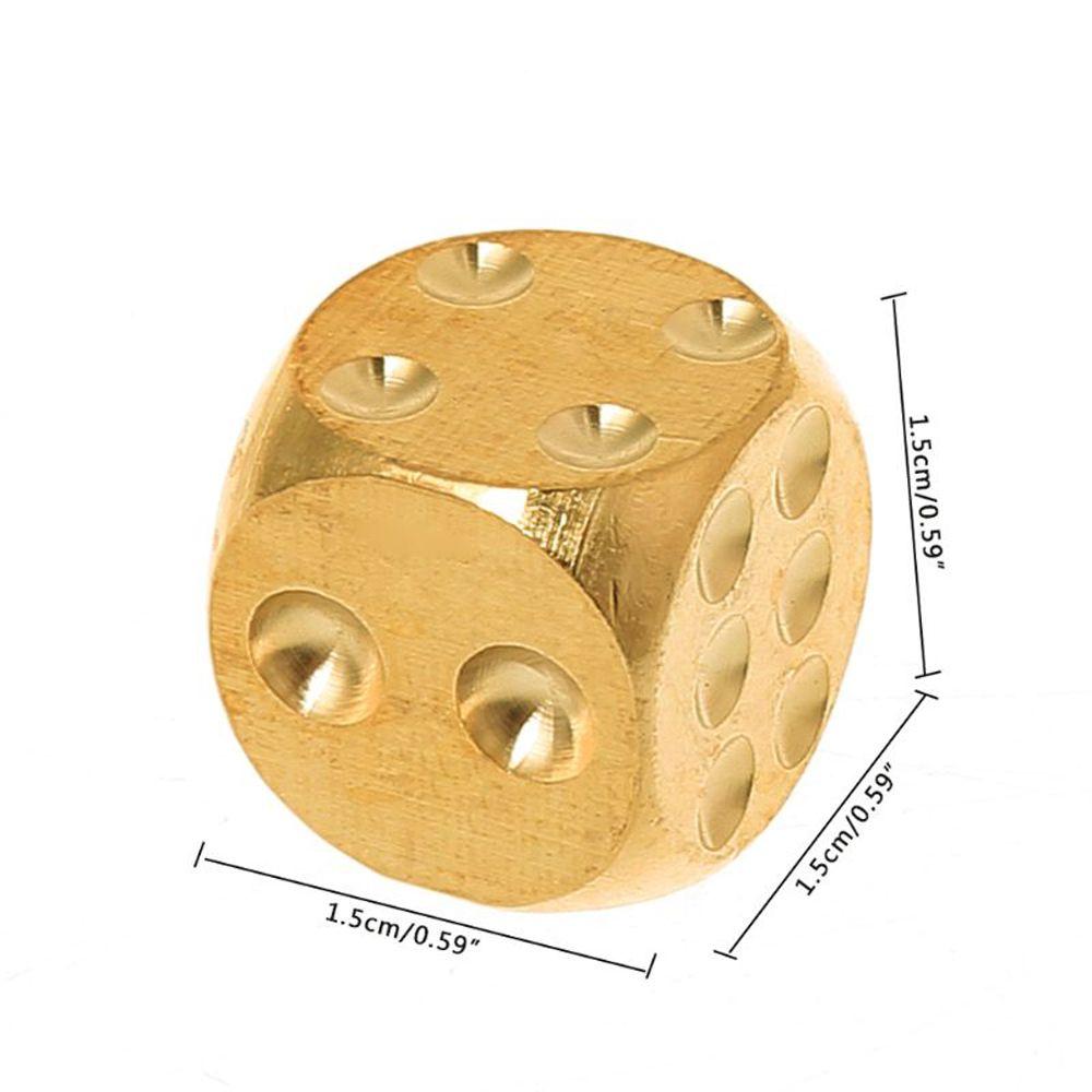 Entertainment Appliances Decorative Items Solid Dice Metal Solid Dice Brass Dice Copper Dice