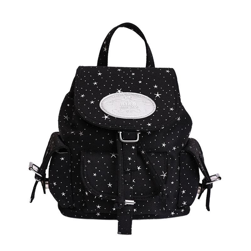 Школьная сумка Sweet Star Canvas Bag Женская 1011 Новый Модный Корейский Рюкзак Рюкзак в Колледжском Стиле Портативная Сумка-Ведро