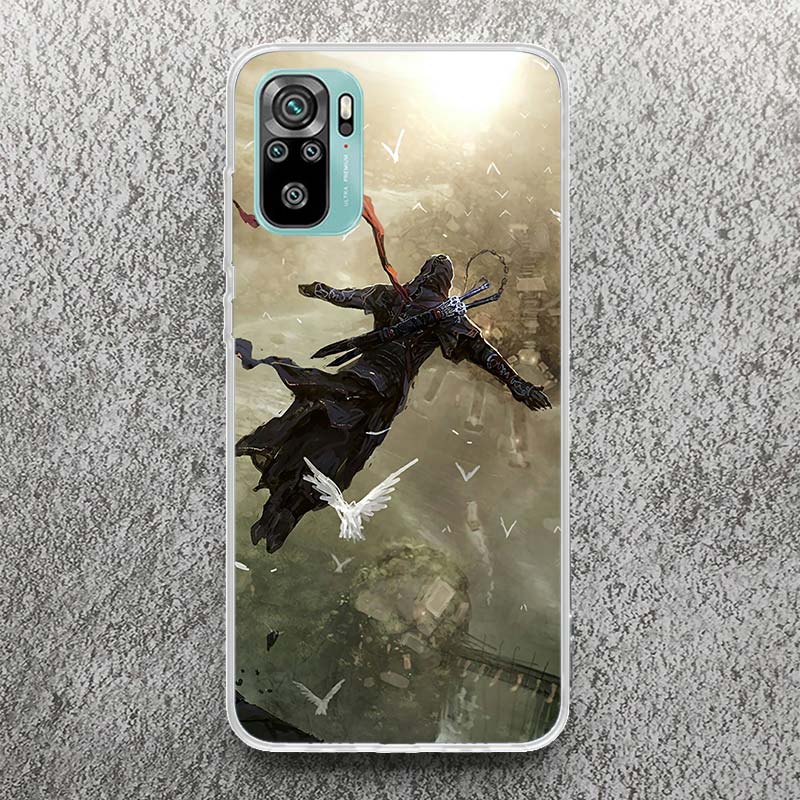 Мягкий чехол с принтом A-Assassins Game Creed для телефона Xiaomi Redmi Note 14 13 12S 11S, корпус телефона 10 Pro Plus 11E 11T 12 11 10S 5G