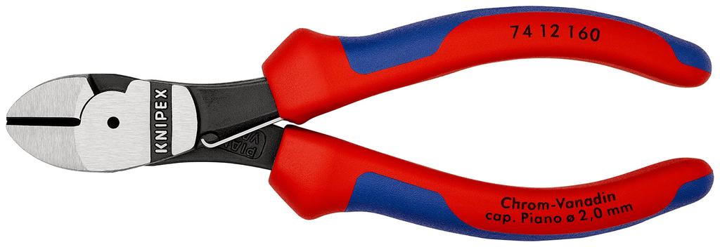 KNIPEX Бокорезы 7412-160 С пружиной, усиленные (SB)