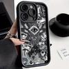 Чехол «Дьявольский глаз» из карбида кремния для iPhone 17 Pro Max/16/15/14/13 Pro