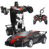 Electric RC Car 2 In 1 Transformation Robots Sports Vehicle Model Robots Boys Toys Remote Cool RC Deformation Cars Kid Toy Gifts