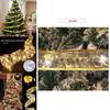 Holiday Led Ribbon String Lights With Pvc Material For Christmas Tree And Gift Decoration