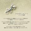 [Shinjuku Gin no Kura] Gecko Lizard Pendant (No Chain) Silver 925 Head Charm Hawaiian Jewelry Shell Gecko