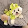 Dinosaur Dog Clothes Fleece Pet Jumpsuits Winter Dog Coat Warm Jacket for Puppies Hoodies Chihuahua French Bulldog Pet Clothing