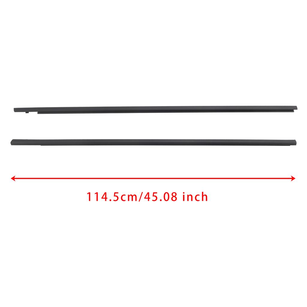 2PCS Belt Molding 72410-TBG-A01 72450-TBG-A01 For Honda Civic 2016-2020