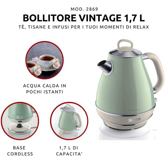 Kettle Ariete 2869GR Vintage