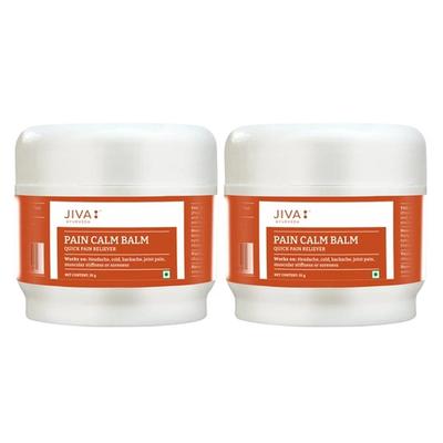 Успокаивающий бальзам Jiva Pain, упаковка из 2 штук, снимает боль