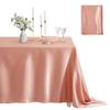 1 упаковка прямоугольных скатертей, устойчивых к пятнам, не имеющих складок, шелковистых скатертей, атласных обеденных скатертей для столовой, для помещений