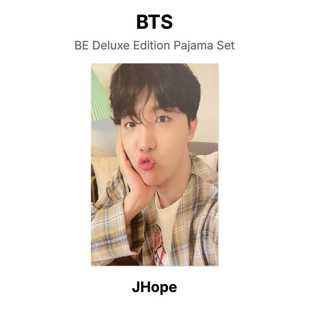 BTS BE Deluxe Edition Набор пижам Официальная фотокарточка