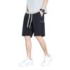 Men's Summer Loose-Fitting Beach Cargo Shorts with Large Pockets, Ice Silk Sports Shorts, Five-Point Pants