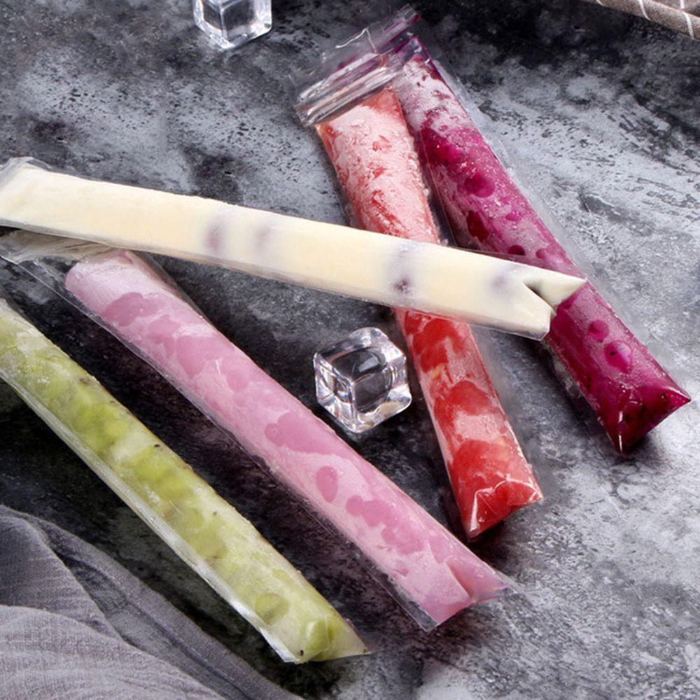 Ice Cream Makers Ice Tray DIY Disposable Mold Bags Ice Lolly Ice Cream Self-sealing Bag 20pcs