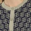 Bcbg Symbol Jacquard Knit Cardigan B6s1k202