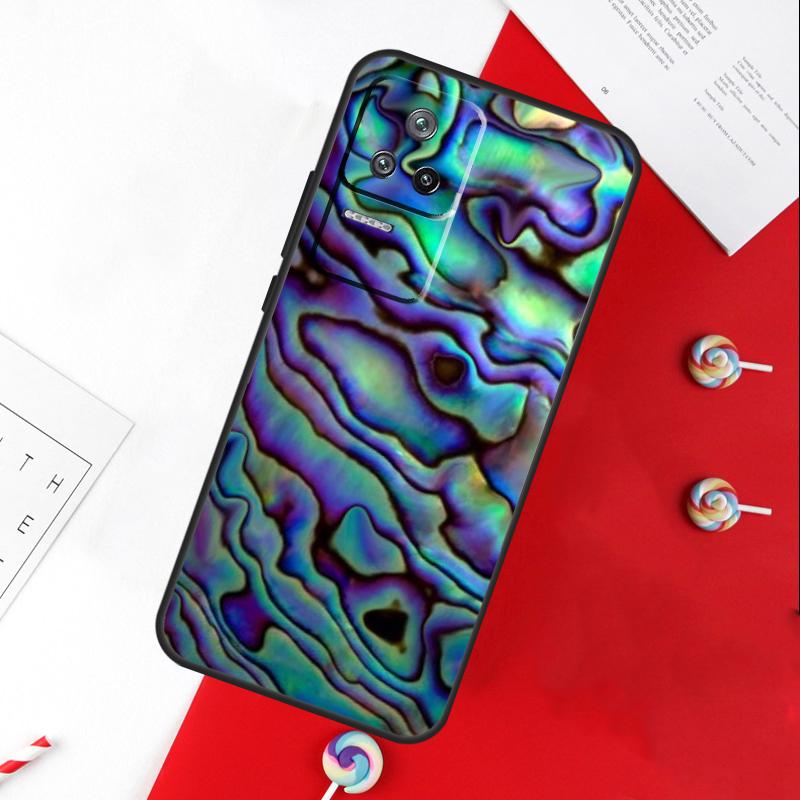 Чехол с текстурой раковины морского ушка для Xiaomi 13T 11T 12T 14T Pro 13 14 15 Ultra POCO X7 Pro X3 X5 X6 F5 F6 M6 Pro