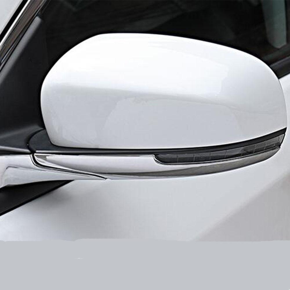 Для Jeep Compass 2017 2018 2022 автомобильные аксессуары боковая дверь зеркало заднего вида отделка бровей противоскользящие полоски