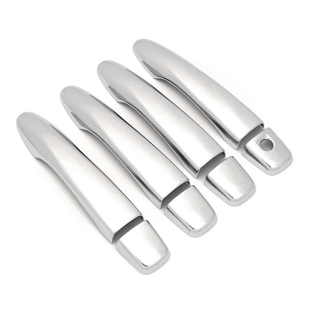 Для Nissan Micra K14 MK5 2016-2019 внешний вид автомобиля модифицирует хромированную крышку дверной ручки, декоративную отделку, защитную наклейку