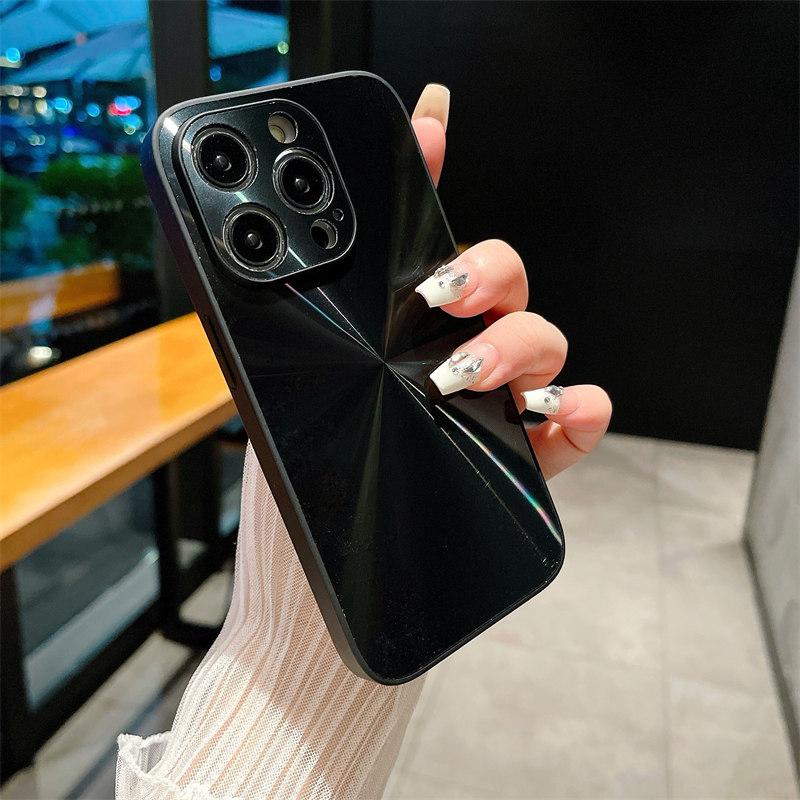 Роскошный блестящий чехол с принтом компакт-дисков Aurora для iPhone 15 Pro Max 14 13 12 Pro 11, защитный чехол от падения