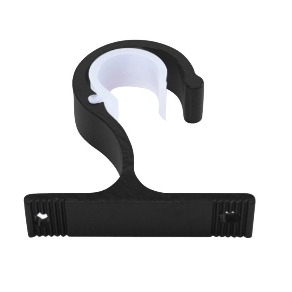 1Pc Aluminum Alloy Curtain Rod Brackets Home Ceiling Drapery Hanging Rack  For Kitchen Living Room