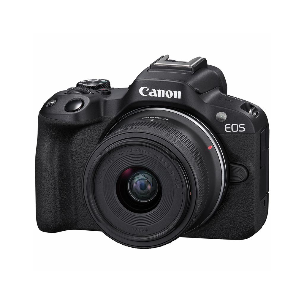 Canon Беззеркальная камера EOS R50 + зум-объектив RF-S 18-45mm F4.5-6.3 IS STM