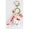 Bunnyland Sanrio Characters Hello Kitty Figure Keyring, 1 Piece, a Popular Character In Korea