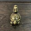 Lucky Animal Statue Desktop Ornament Decors Retro Brass Mythical Beast Dragon Head Turtle Body Figurines Miniatures Heavy Copper
