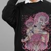 Demon Slayer Sweatshirt Akaza Upper Moon 3 Sweater Kimetsu No Yaiba Unisex Pull