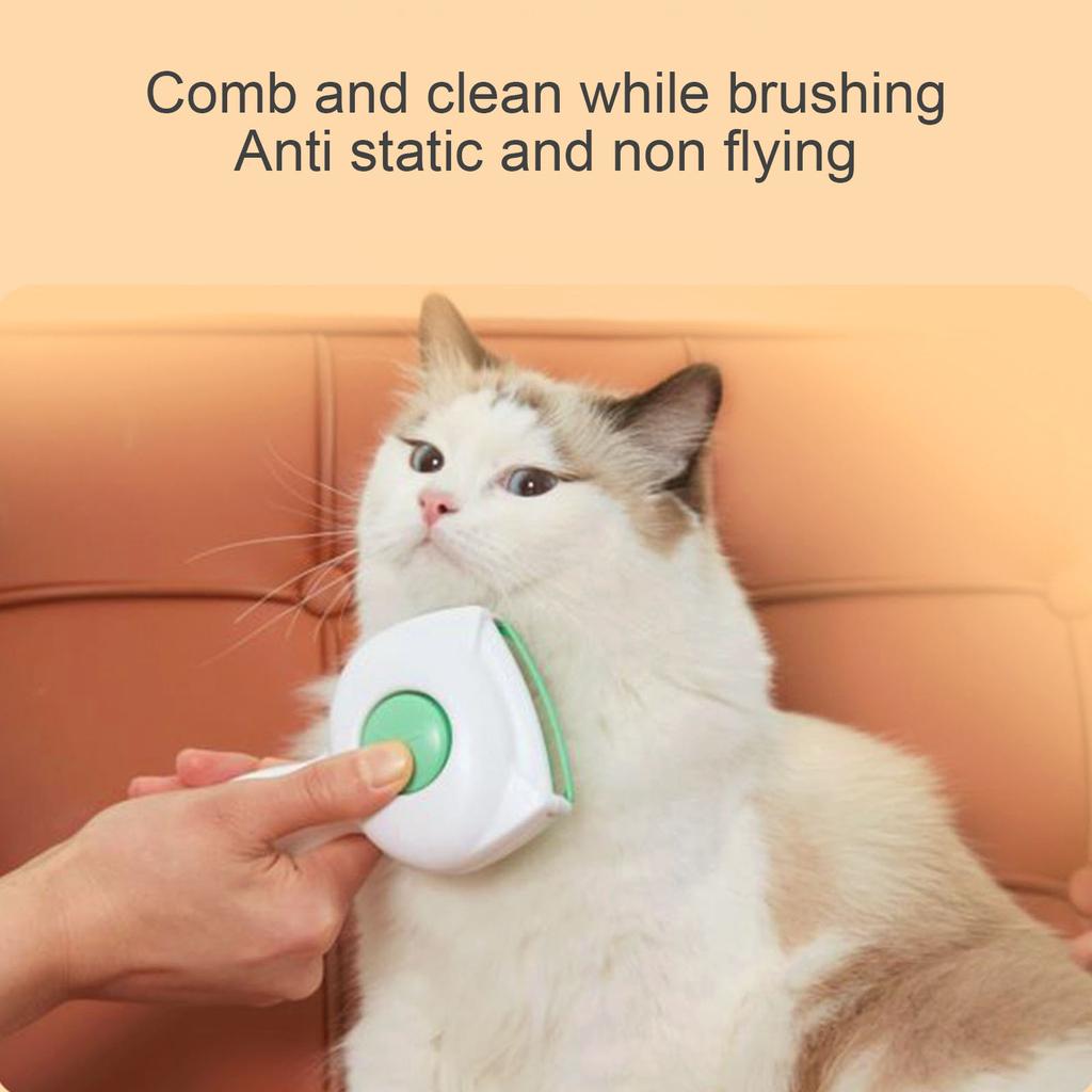 Щетка для волос котенка для собак и кошек, инструмент для ухода за домашними животными, бережно удаляет подшерсток, линяет и спутывает волосы