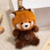 Animal Plush Raccoon Pendant With Lightweight Design For Travel And Gift Use