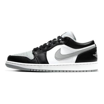 Кроссовки унисекс Air 1 Low Smoke Grey Черные Светло-Дымчато-Серые Белые 553558-039
