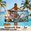 Custom Text Beach Towel, Soft Absorbent Swimming Multi-use TowelSpirited Away