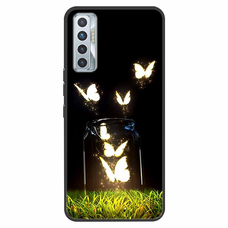Чехол для Tecno Camon 17P, противоударный, из мягкого силикона TPU, задняя крышка для Tecno Camon 17P 2021, чехлы для телефона Camon17P CG7, милый мультяшный