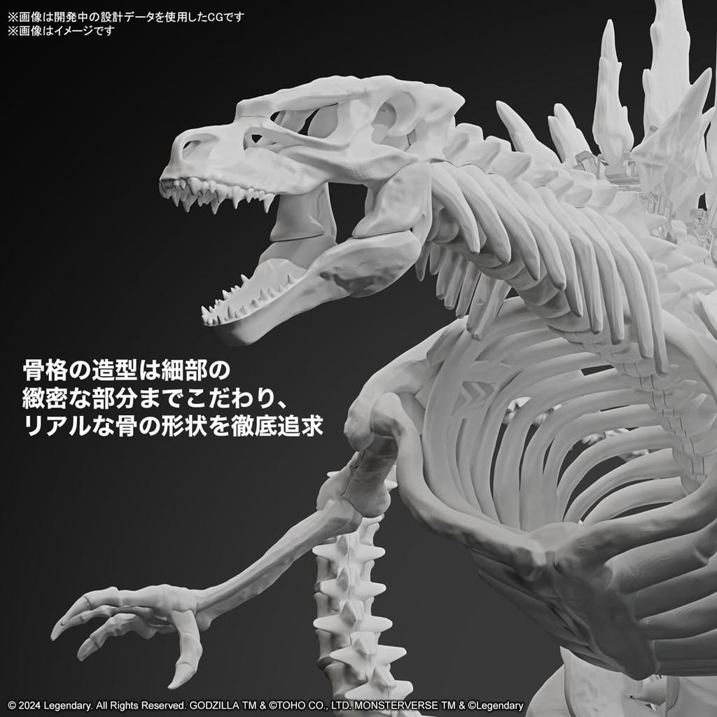 BANDAI SPIRITS Годзилла из x The New пластиковая модель (2024) «Godzilla Kong Empire» Цветовая кодировка