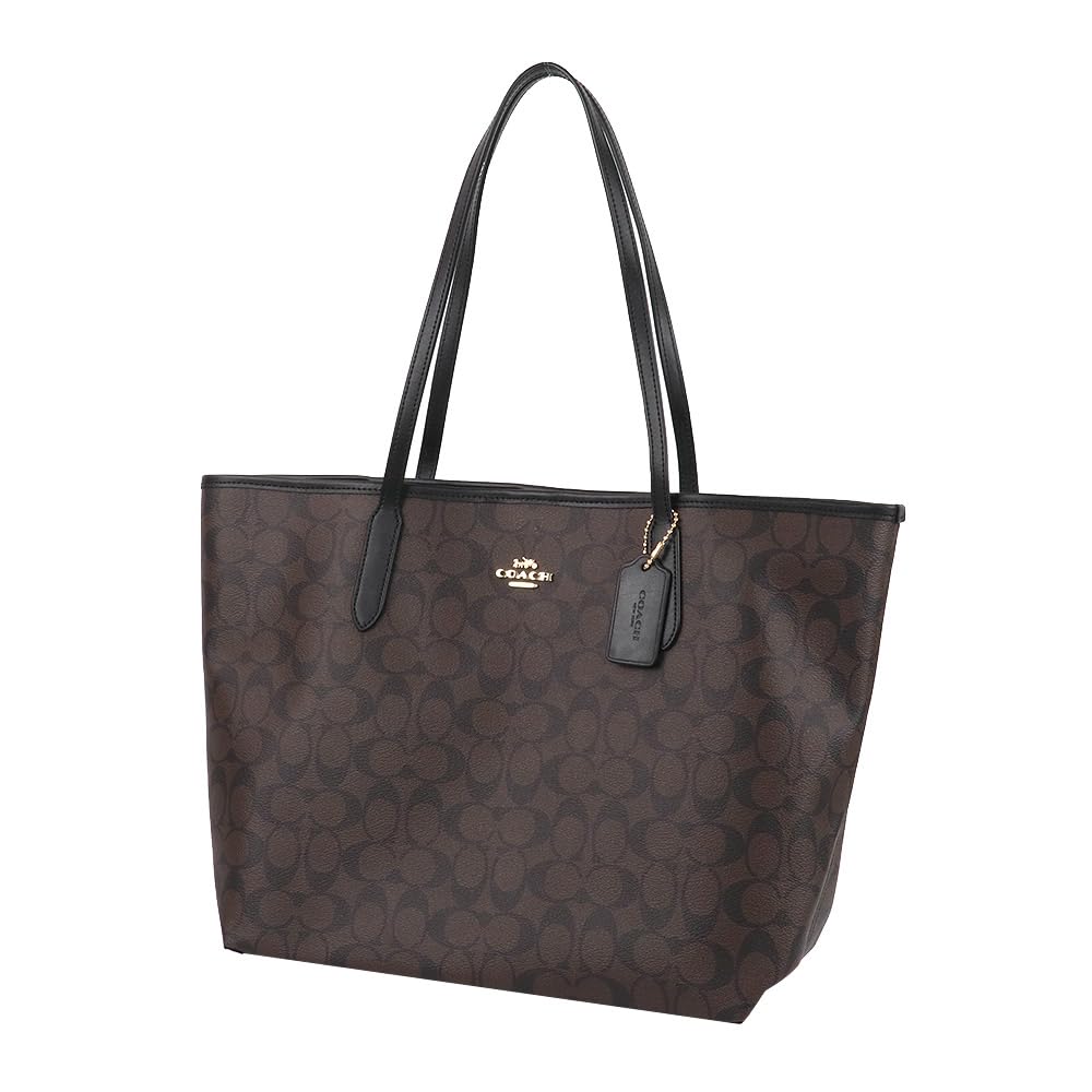 Tote Bag Brown X Black 5696 IMAA8 [Coach] Women's [Product]
