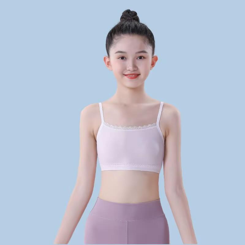 Бюстгальтер для девочек, нижнее белье, нижнее белье для детей, подростков, тренировочный бюстгальтер для подростков, детский жилет, 8-14 лет