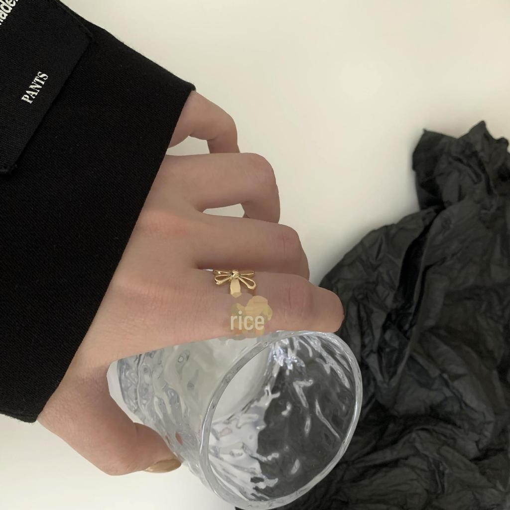 Korean Floral Open-Style Ring for Women - Fashionable 2021 Index Finger Accessory